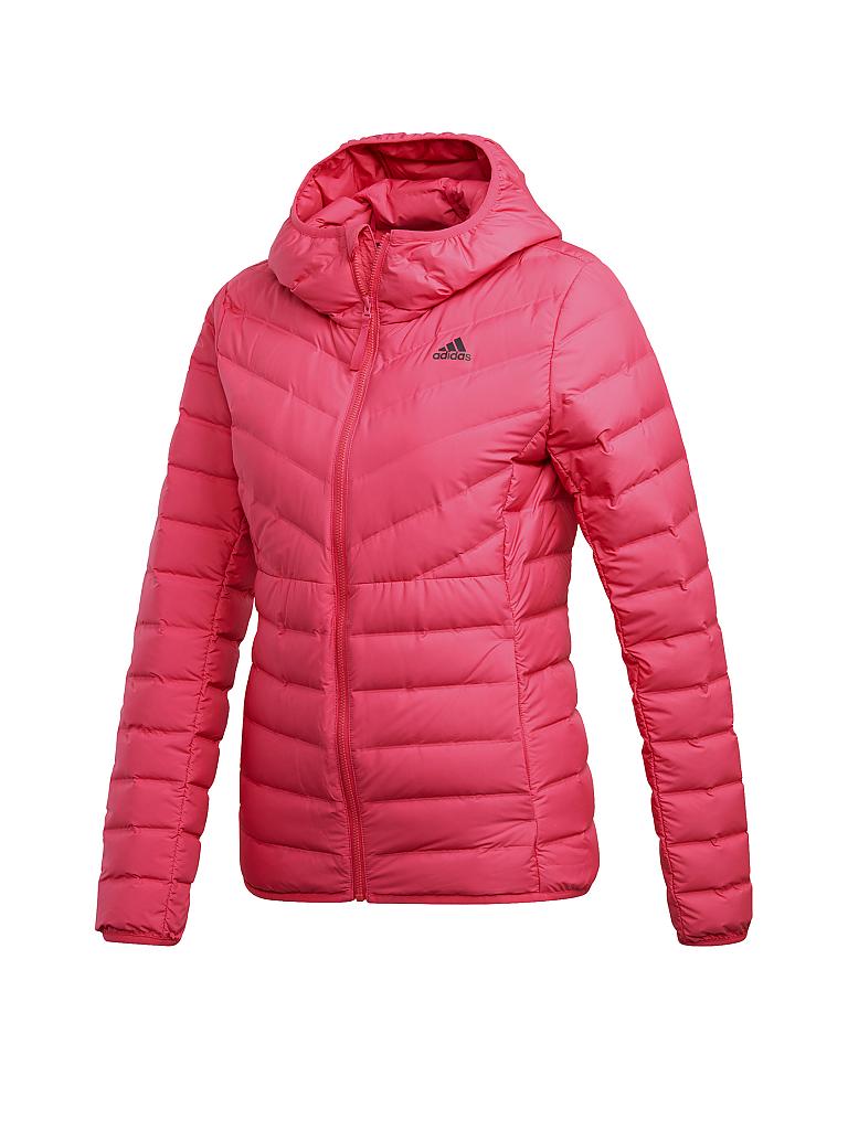 Daunenjacke Adidas 2024 Größe 46 *sehr schmal* rot